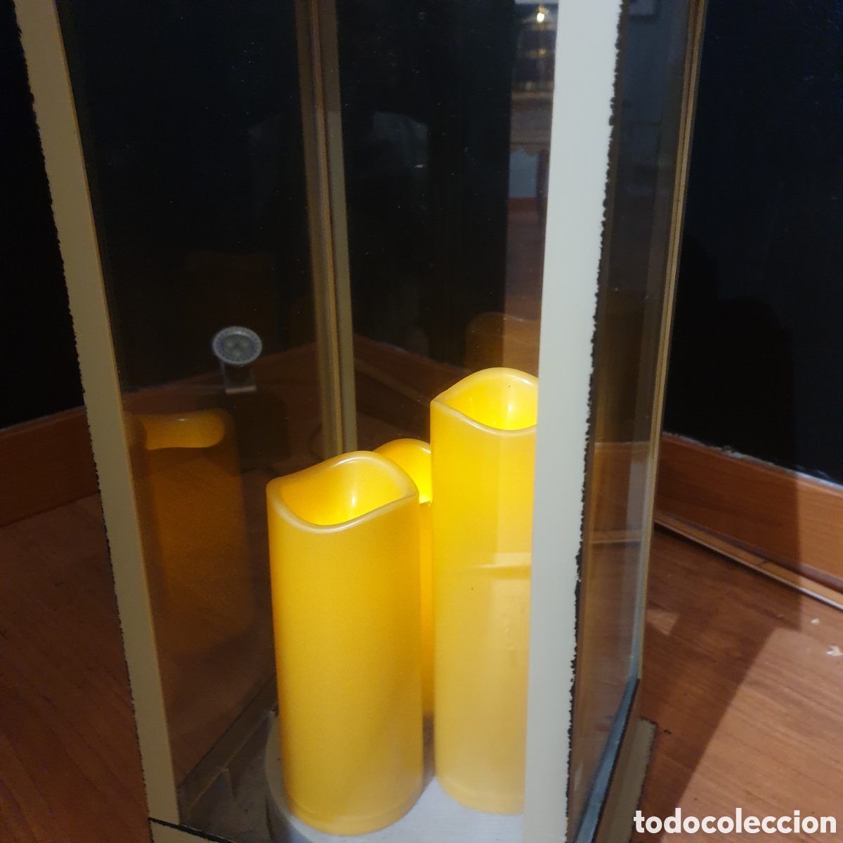 Antig&uuml;edades: Gran FAROL CON LUZ a pilas - Foto 2