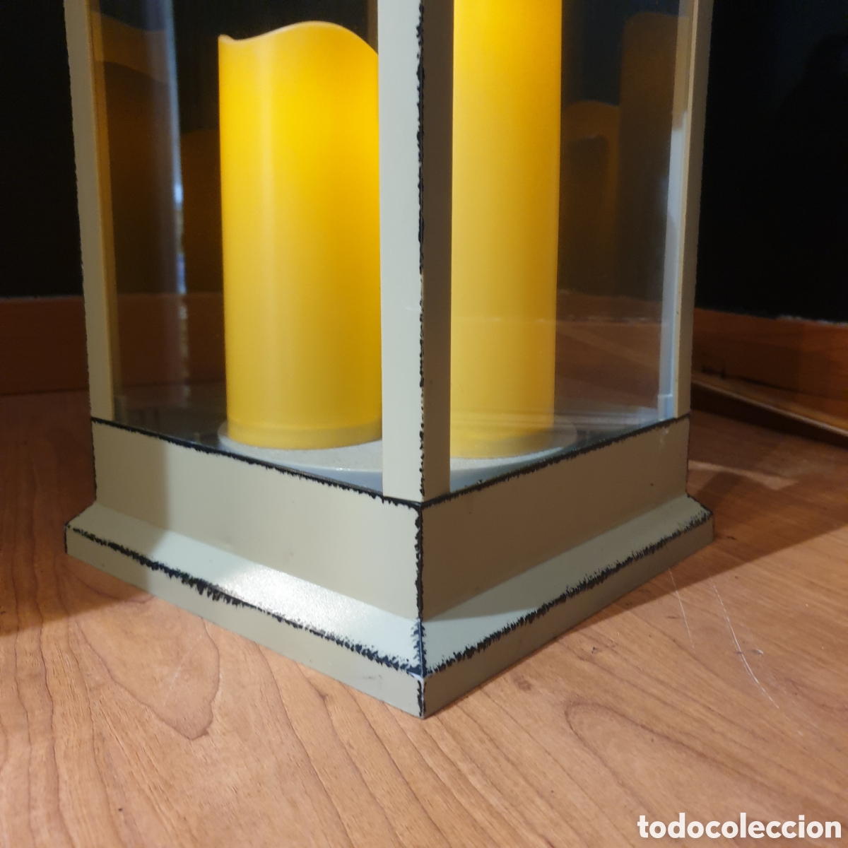 Antig&uuml;edades: Gran FAROL CON LUZ a pilas - Foto 3