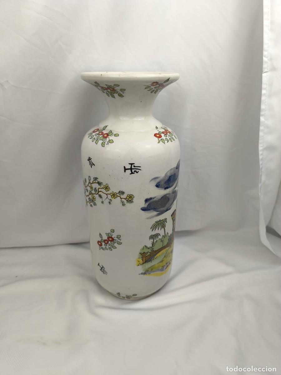 Antig&uuml;edades: jarr&oacute;n chino de porcelana - Foto 4