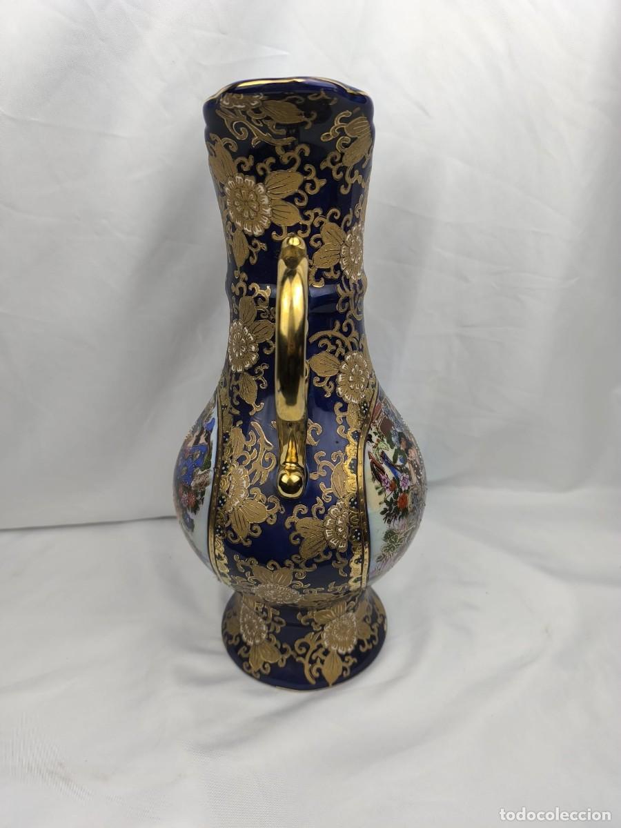 Antig&uuml;edades: jarr&oacute;n de porcelana azul - Foto 3