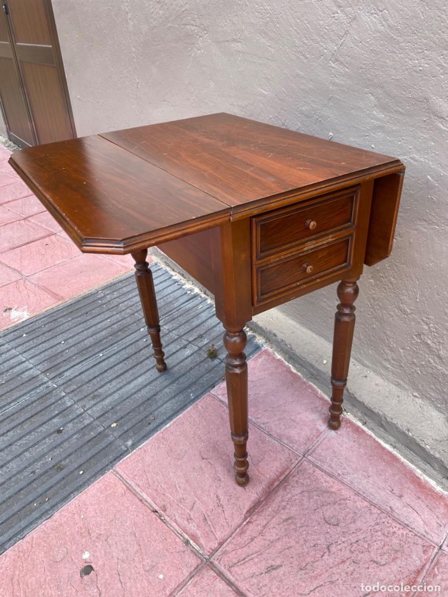 Antig&uuml;edades: COSTURERO DE CAOBA ANTIGUO - Foto 3