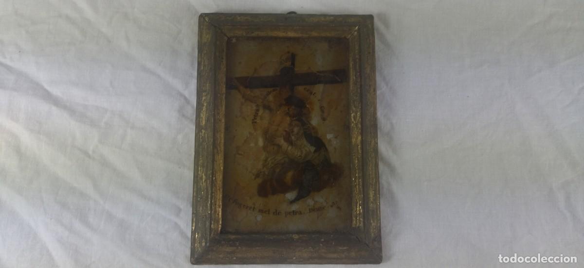 Antig&uuml;edades: Cuadro religioso antiguo - Foto 3