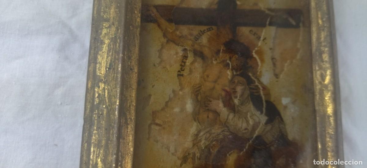 Antig&uuml;edades: Cuadro religioso antiguo - Foto 4