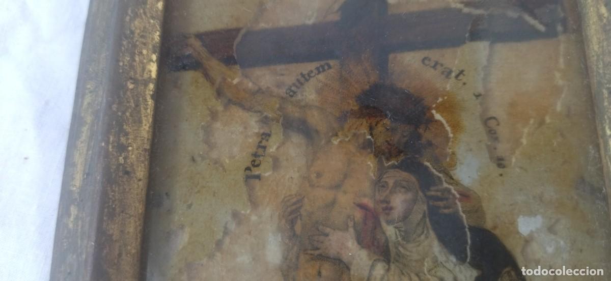 Antig&uuml;edades: Cuadro religioso antiguo - Foto 7