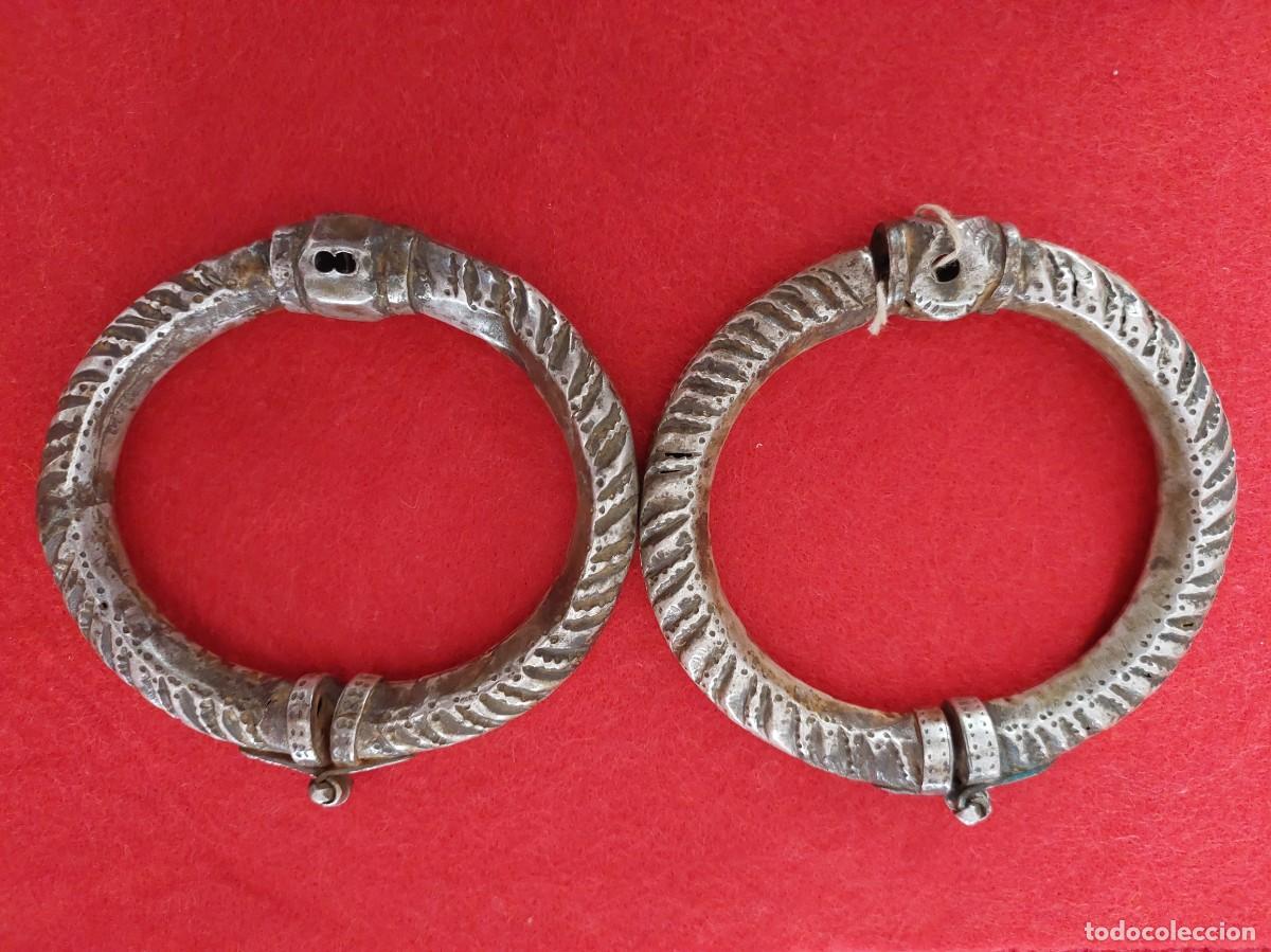 Antig&uuml;edades: Ajorcas de plata antiguas - Foto 1
