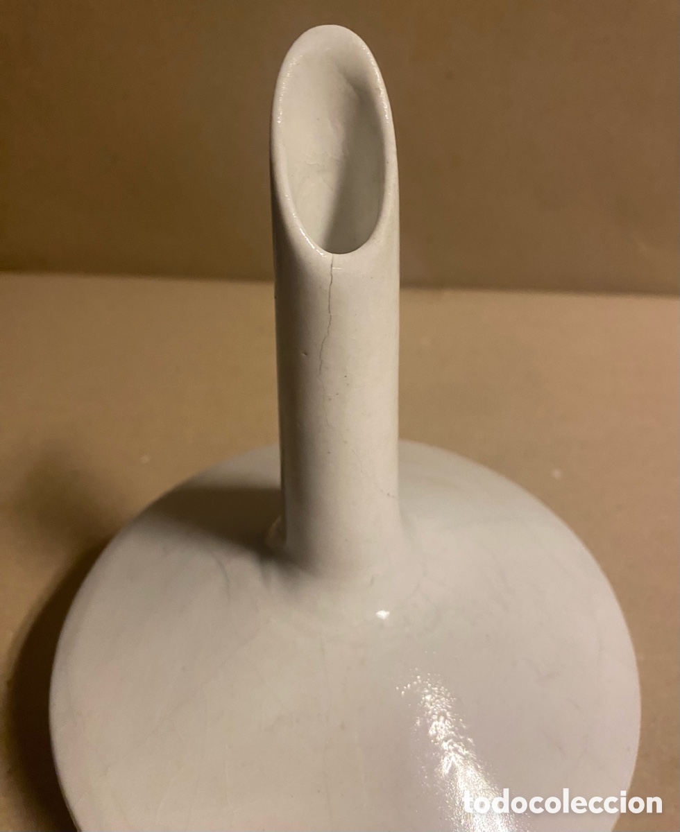 Antig&uuml;edades: EMBUDO DE CER&Aacute;MICA DE LABORATORIO. - Foto 2