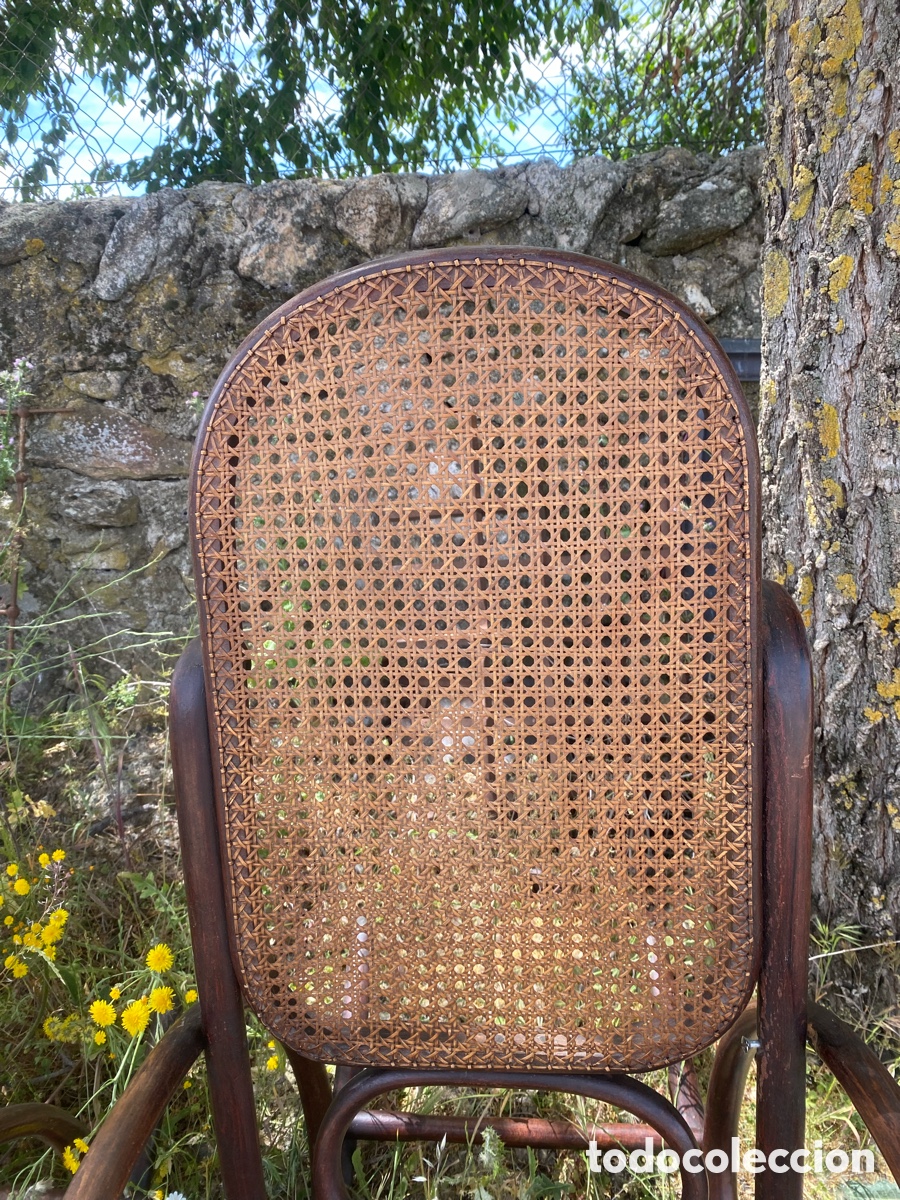 Antig&uuml;edades: Juego de mecedoras Thonet - Foto 4