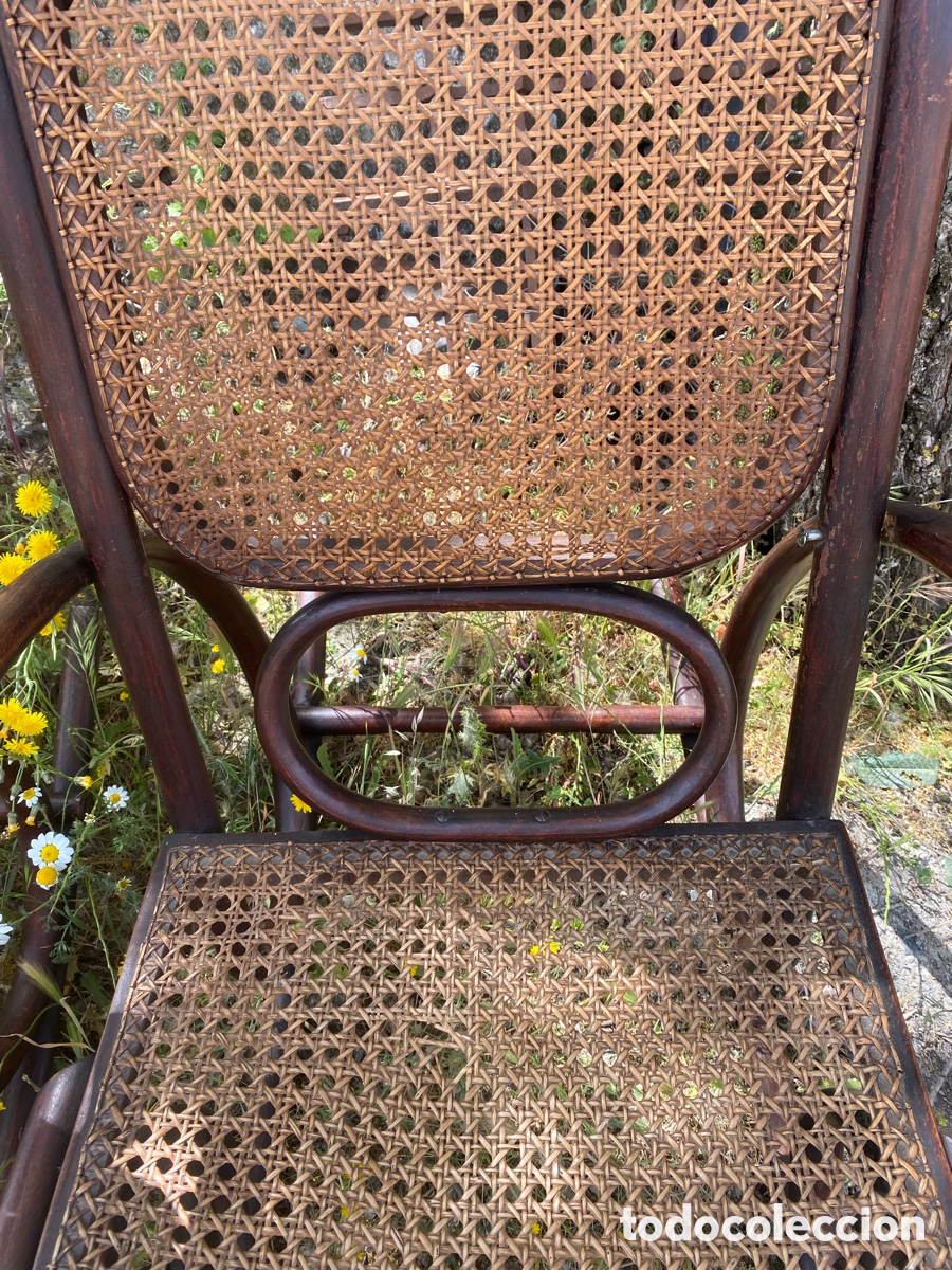 Antig&uuml;edades: Juego de mecedoras Thonet - Foto 5
