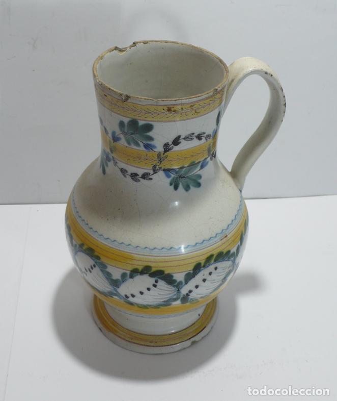 Antig&uuml;edades: JARRA DE CERAMICA DECORADA - Foto 2