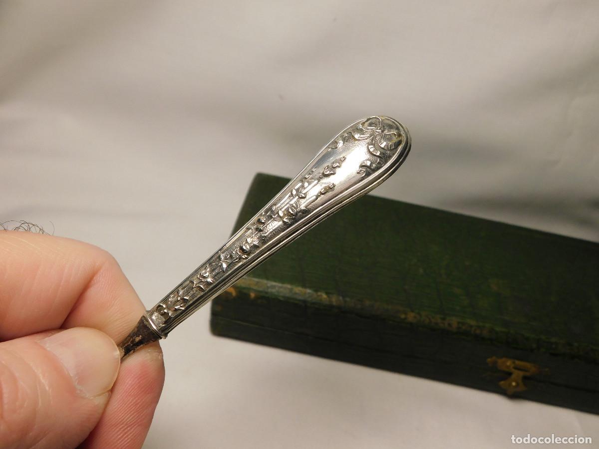 Antig&uuml;edades: Set de escritura en plata .800 (1930) - Foto 12
