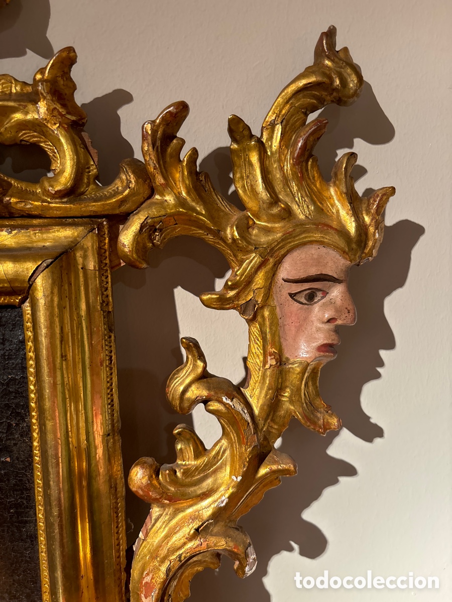 Antig&uuml;edades: Cornucopia dorada con caras en las esquinas. Lienzo de Cristo con espinas - Foto 6