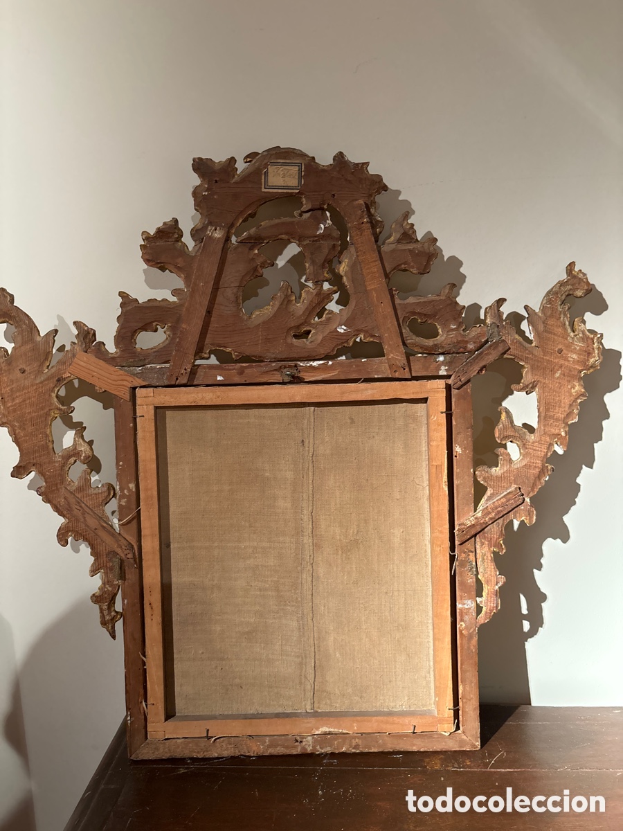 Antig&uuml;edades: Cornucopia dorada con caras en las esquinas. Lienzo de Cristo con espinas - Foto 9