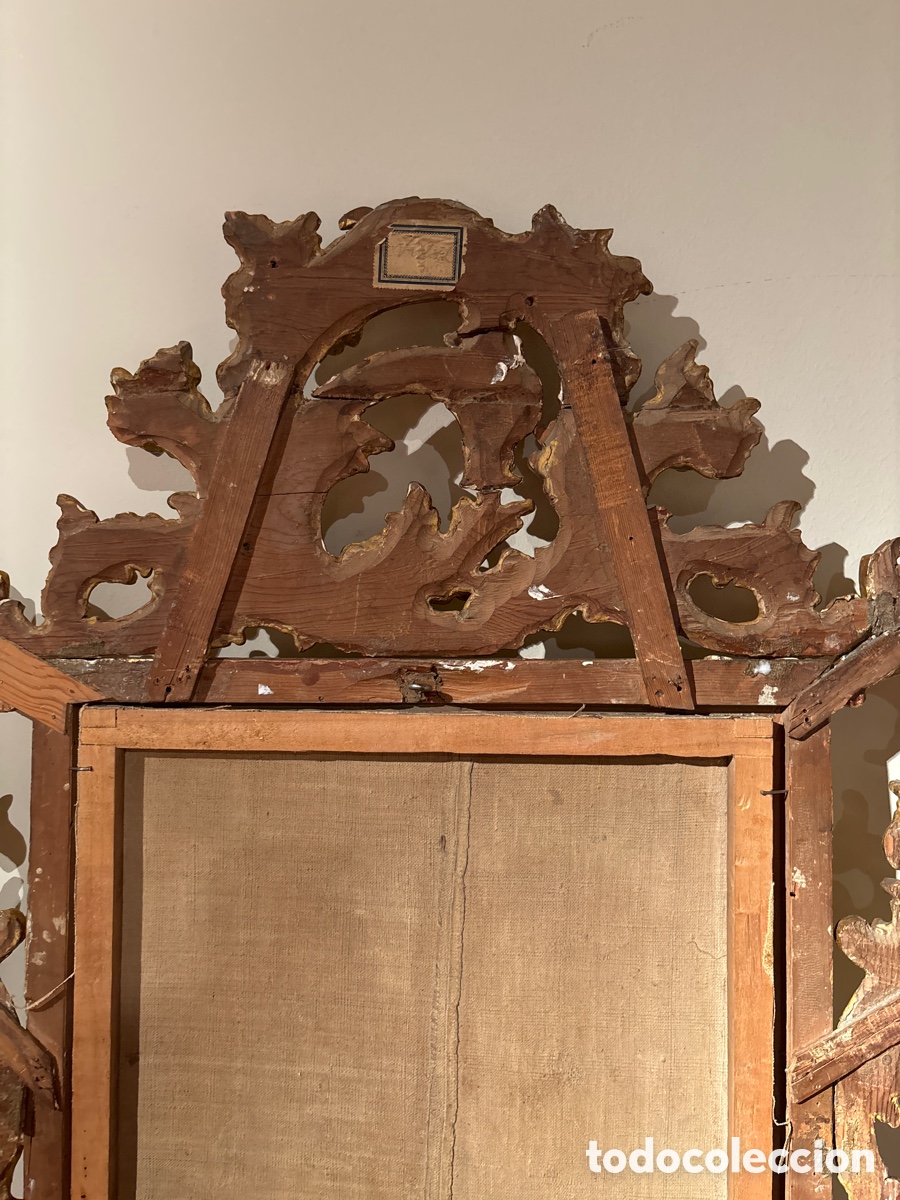 Antig&uuml;edades: Cornucopia dorada con caras en las esquinas. Lienzo de Cristo con espinas - Foto 10
