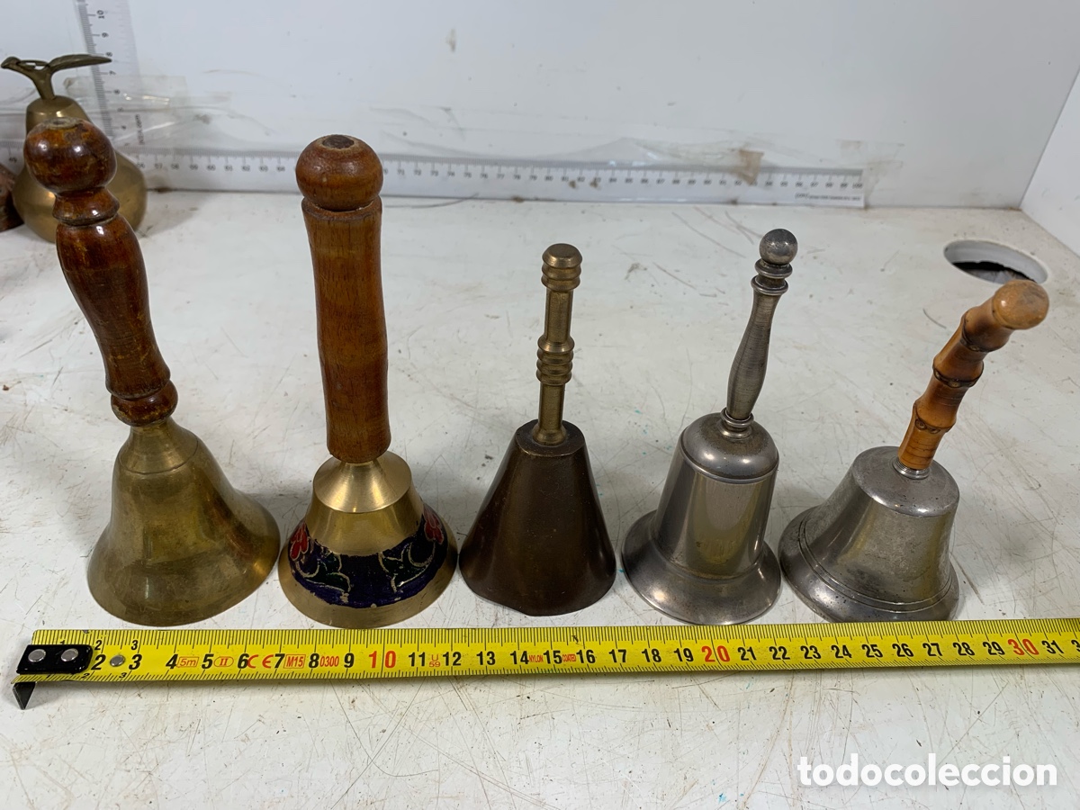 Antig&uuml;edades: 01_ lote antiguas campanas - Foto 8