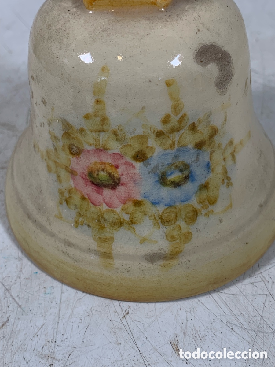 Antig&uuml;edades: 01_ campana de cer&aacute;mica - Foto 3