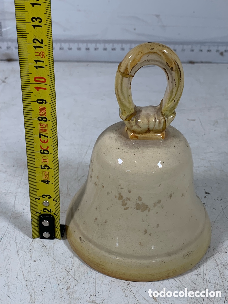 Antig&uuml;edades: 01_ campana de cer&aacute;mica - Foto 5