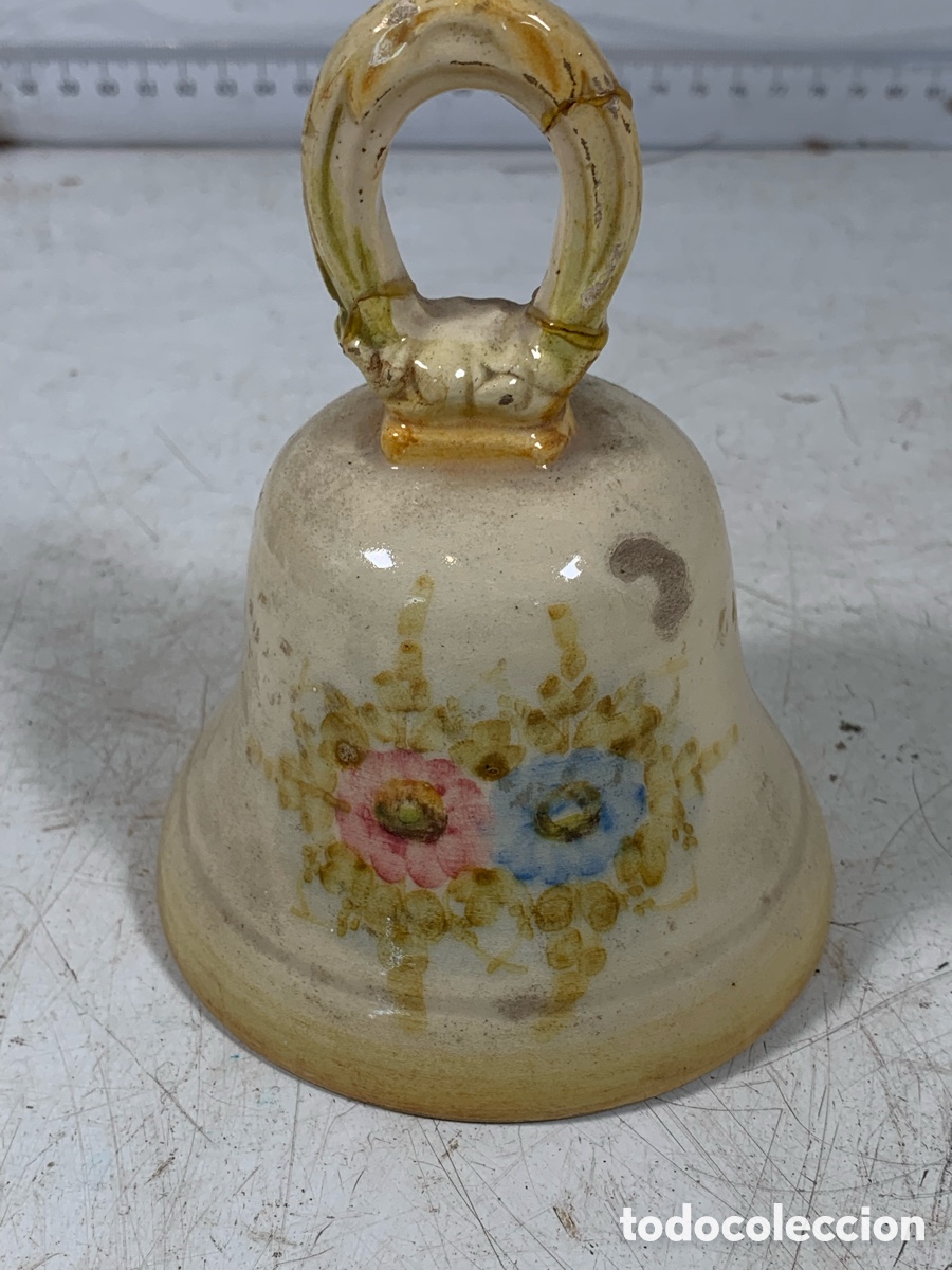 Antig&uuml;edades: 01_ campana de cer&aacute;mica - Foto 1