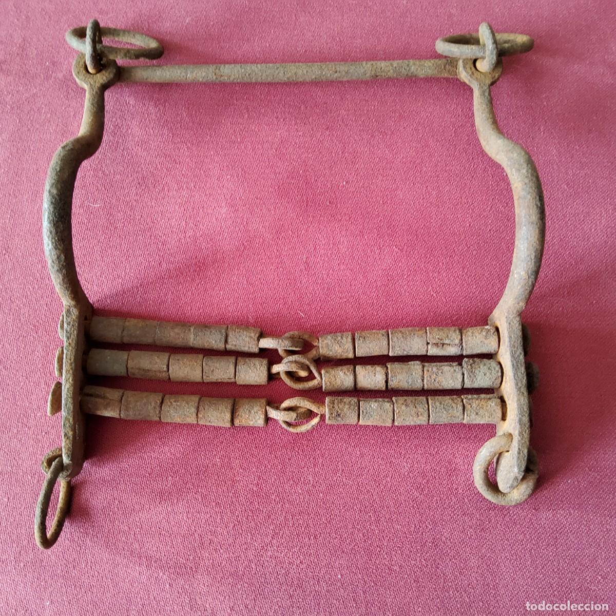 Antig&uuml;edades: ANTIGUO BOCADO DE CABALLO DE HIERRO - Foto 3