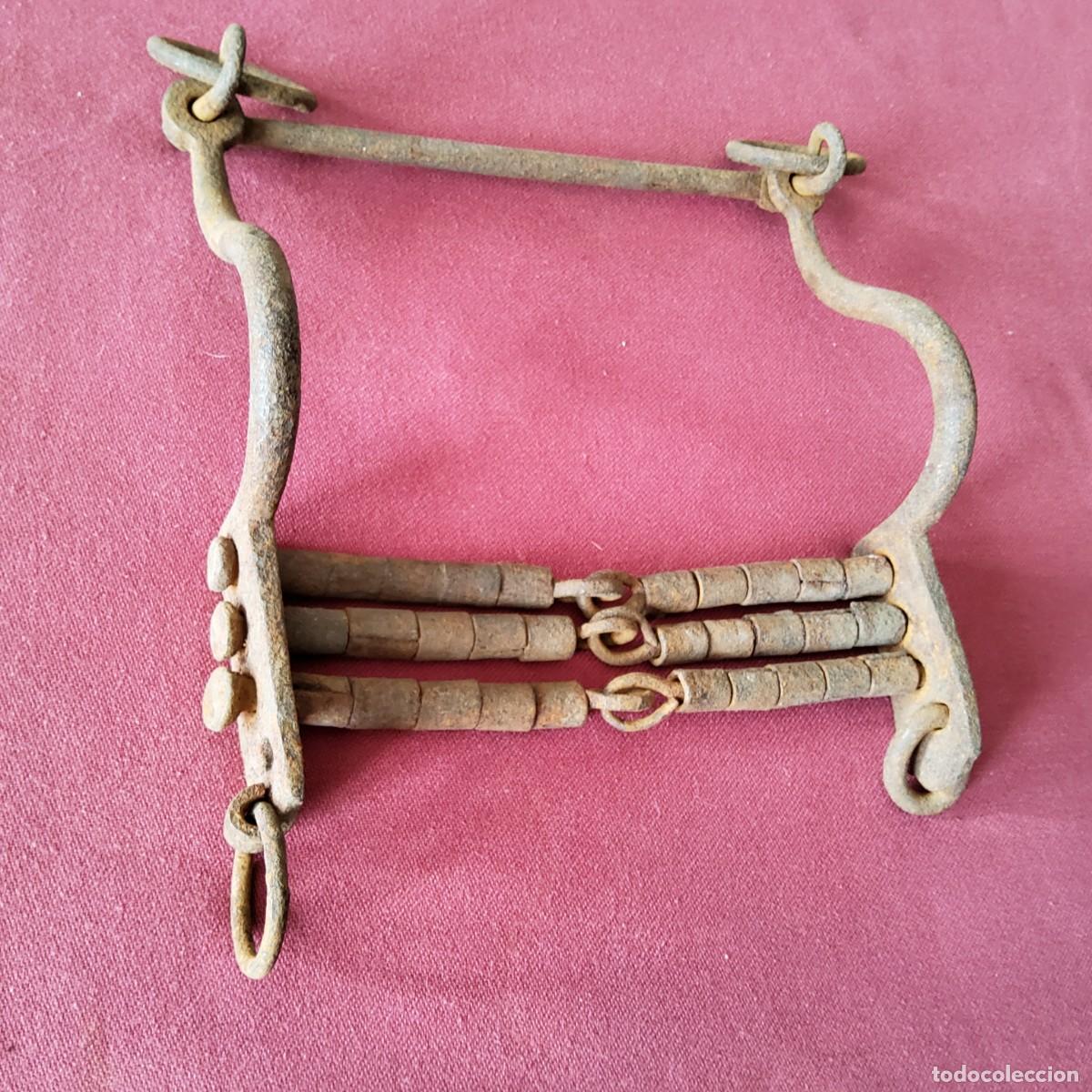 Antig&uuml;edades: ANTIGUO BOCADO DE CABALLO DE HIERRO - Foto 5