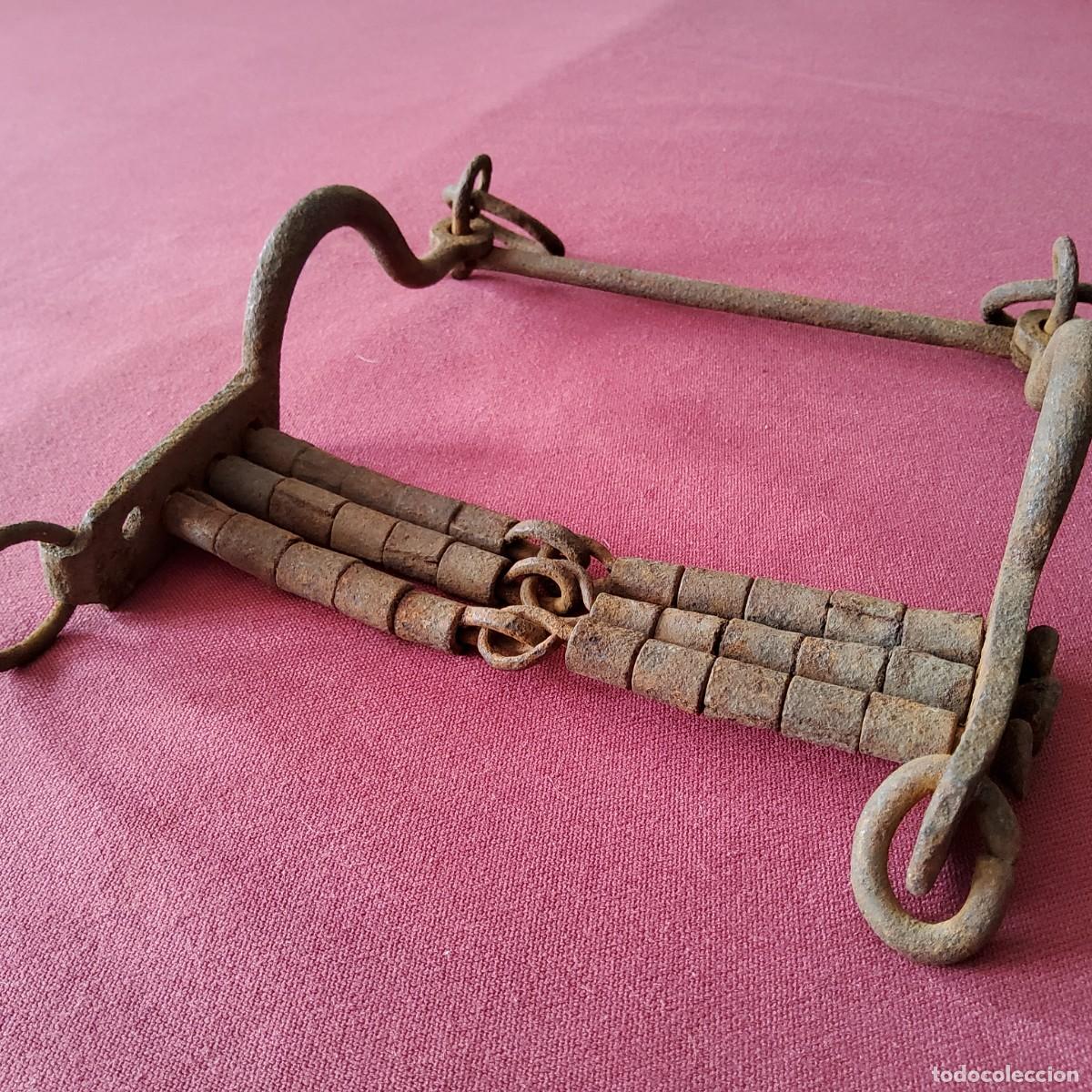Antig&uuml;edades: ANTIGUO BOCADO DE CABALLO DE HIERRO - Foto 6