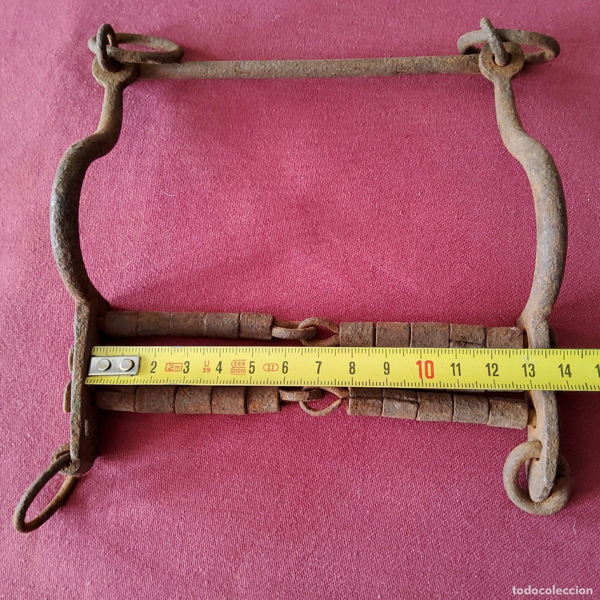 Antig&uuml;edades: ANTIGUO BOCADO DE CABALLO DE HIERRO - Foto 7
