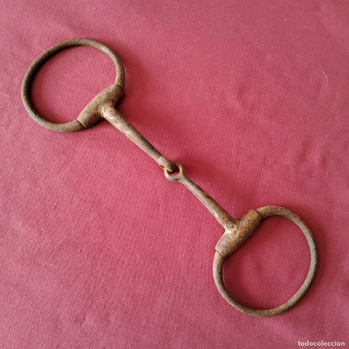 Antig&uuml;edades: ANTIGUO BOCADO DE CABALLO DE HIERRO - Foto 2
