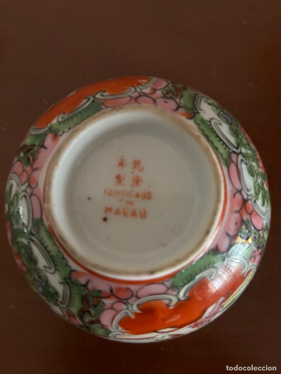 Antig&uuml;edades: Cuenco porcelana Macau - Foto 5