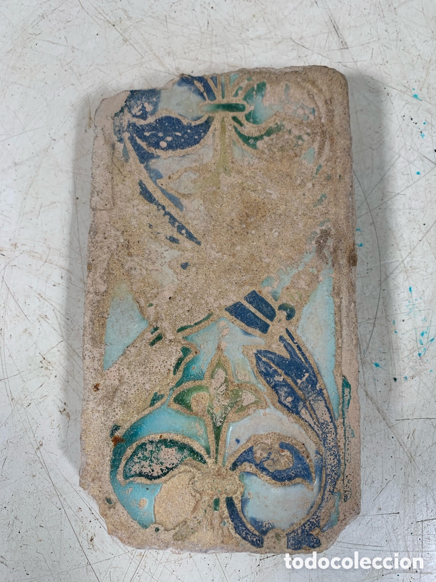 Antig&uuml;edades: 01_ precioso azulejo - Foto 2