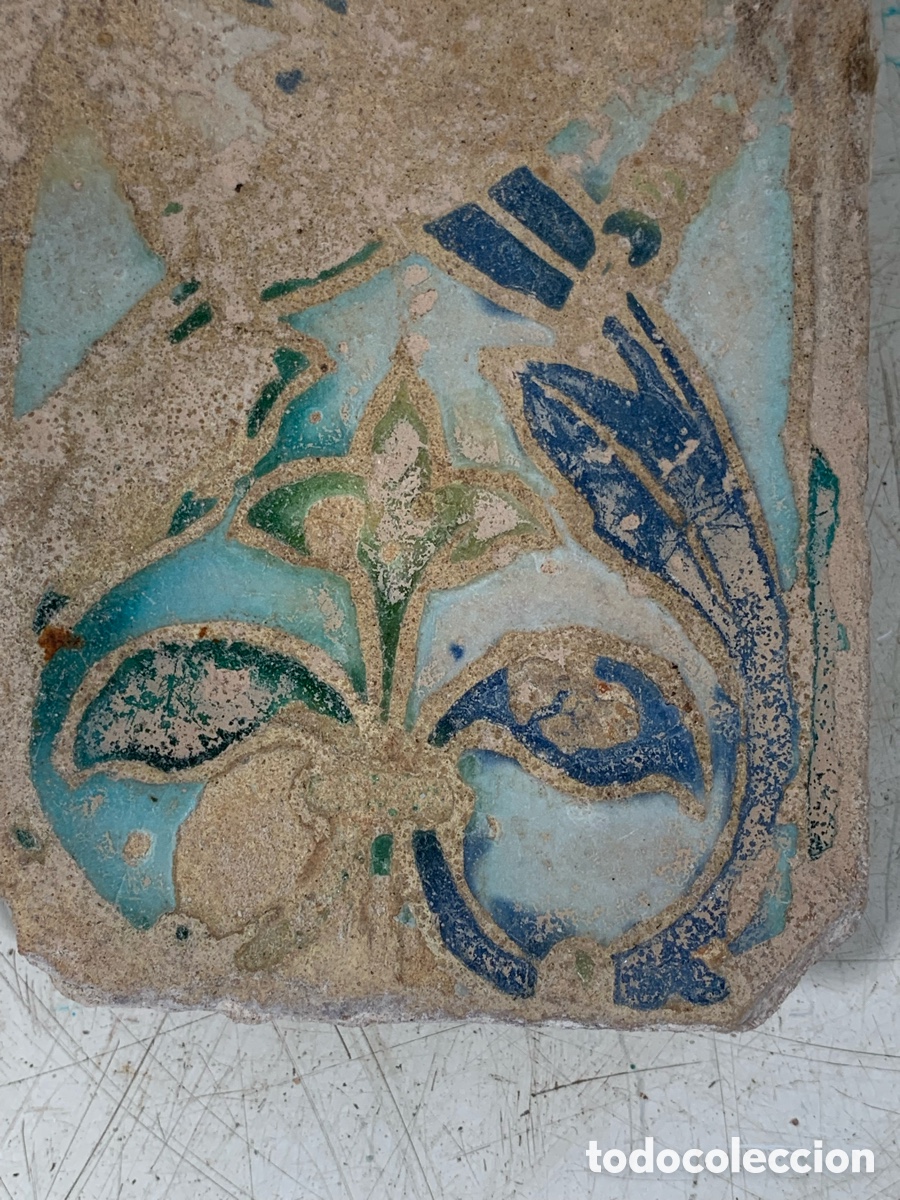 Antig&uuml;edades: 01_ precioso azulejo - Foto 3