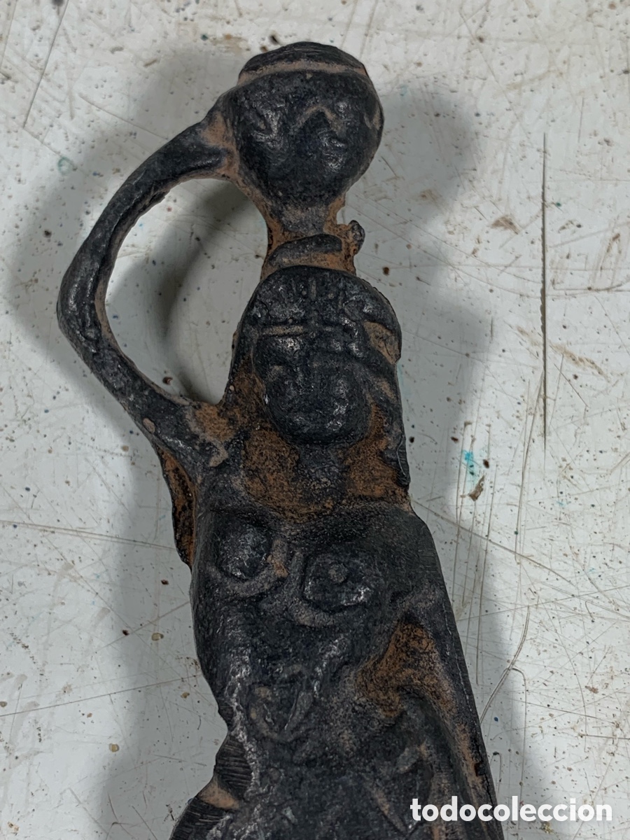 Antig&uuml;edades: 01_ figura de bronce - Foto 2