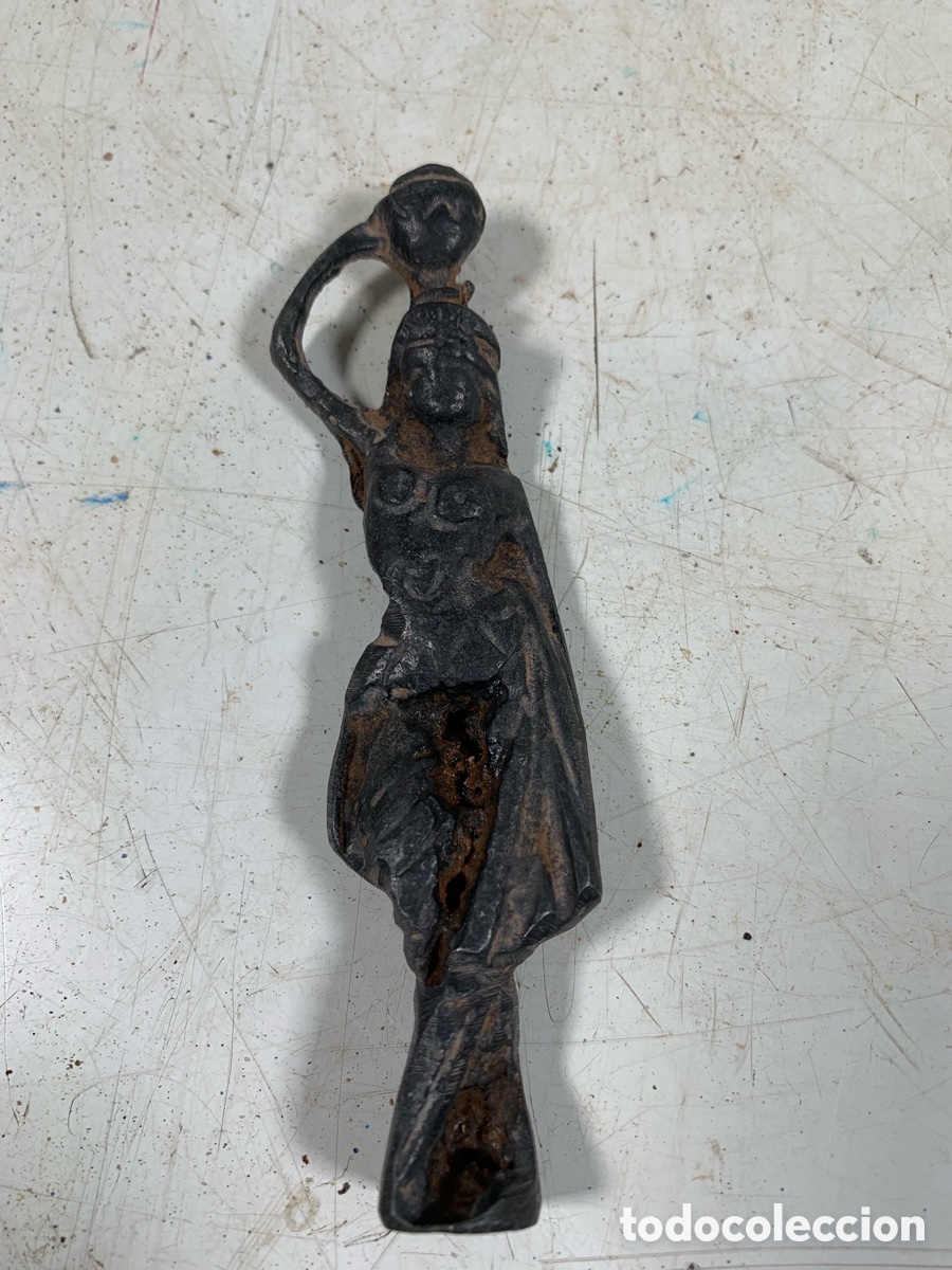 Antig&uuml;edades: 01_ figura de bronce - Foto 1