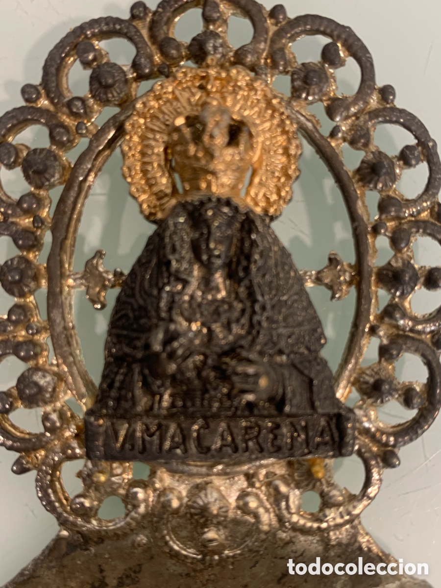 Antig&uuml;edades: 01_ benditera Virgen Macarena - Foto 2