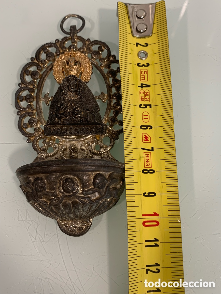 Antig&uuml;edades: 01_ benditera Virgen Macarena - Foto 4