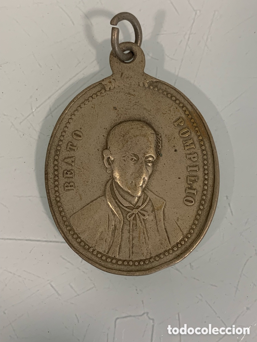 Antig&uuml;edades: 01_ medalla del beato Pompilio - Foto 2