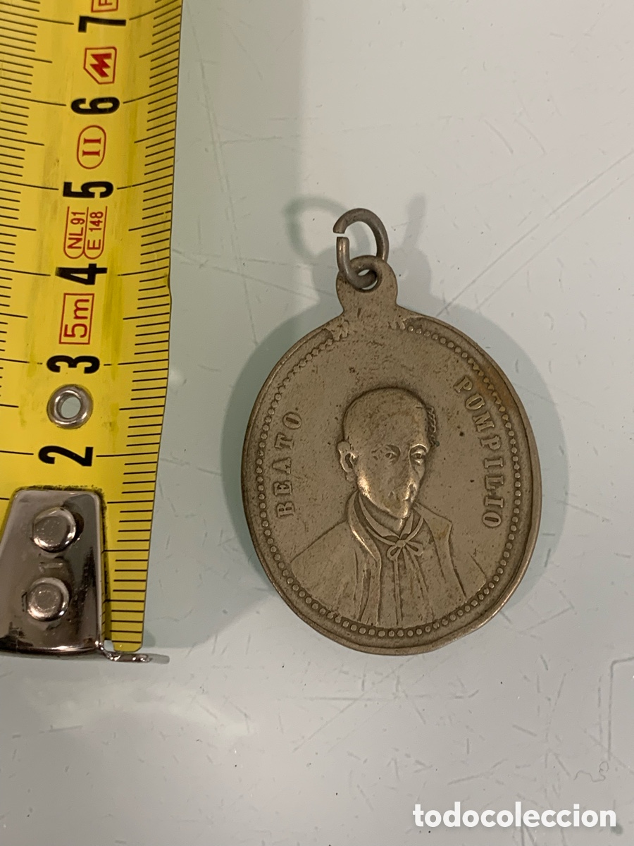 Antig&uuml;edades: 01_ medalla del beato Pompilio - Foto 5