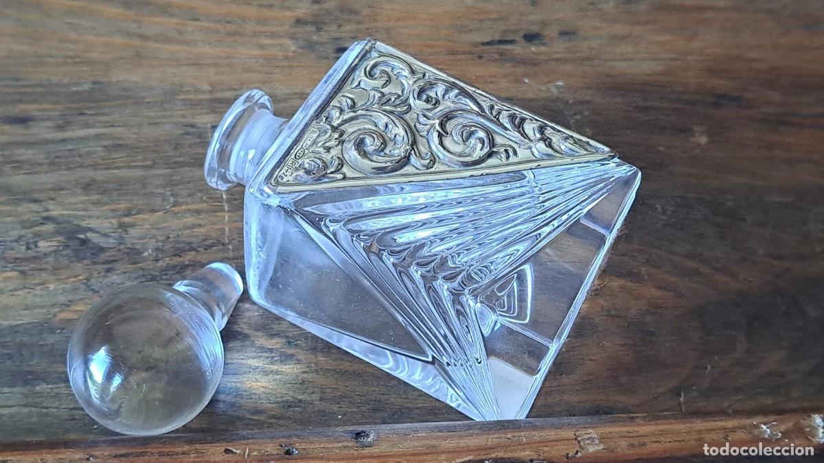 Antig&uuml;edades: Perfumero Cristal y Plata Contrastada - Foto 5