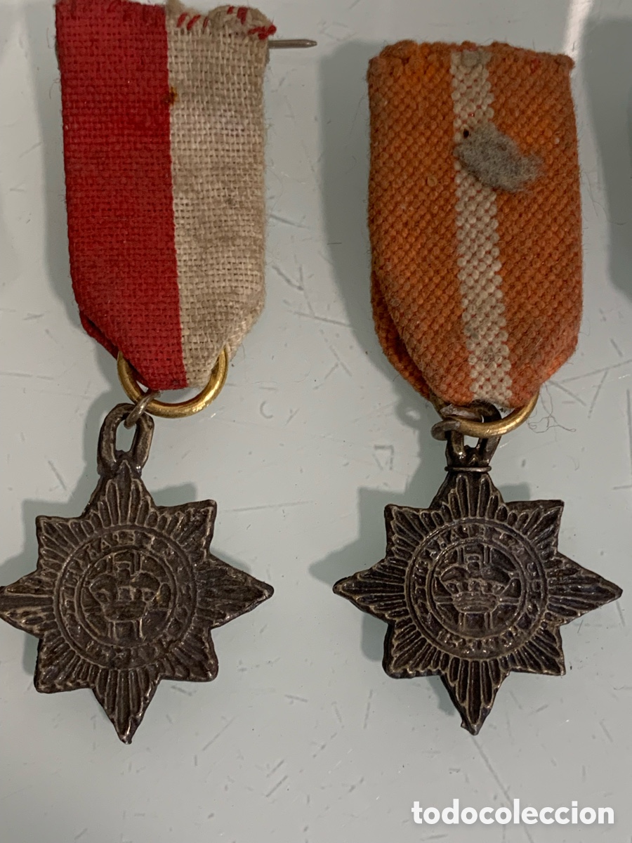 Antig&uuml;edades: 01_lote medallas con cinta - Foto 3