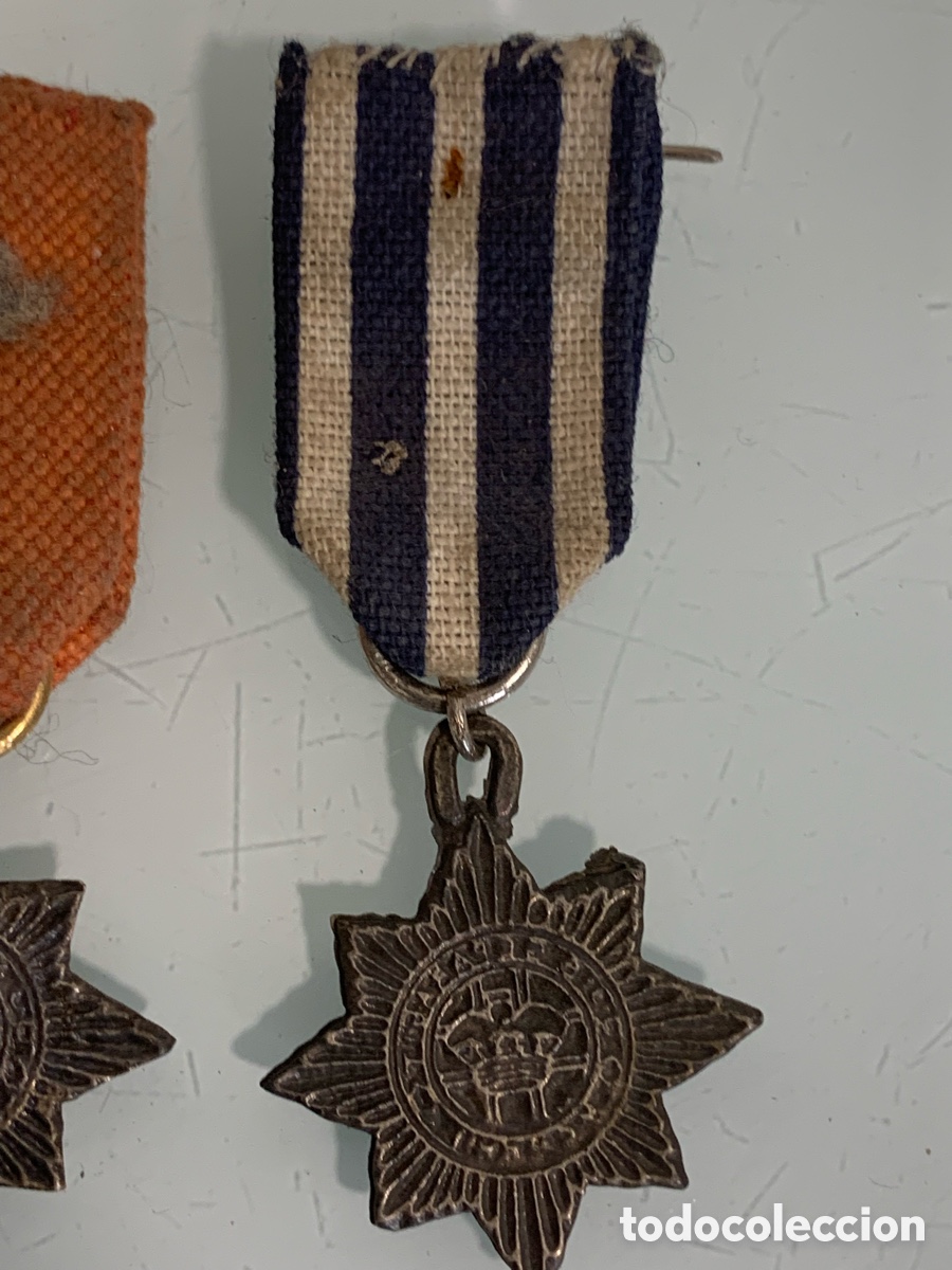 Antig&uuml;edades: 01_lote medallas con cinta - Foto 4
