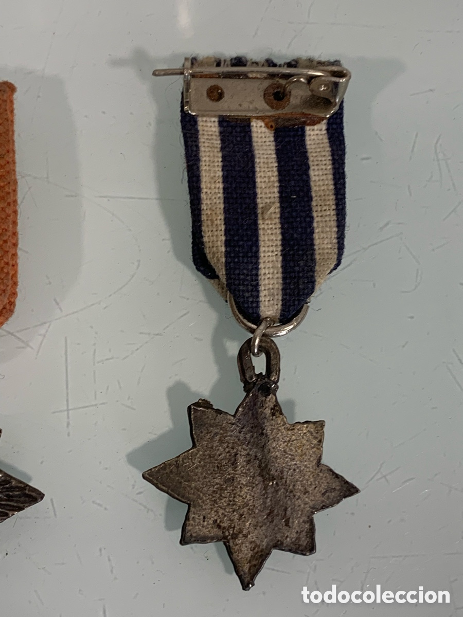 Antig&uuml;edades: 01_lote medallas con cinta - Foto 5