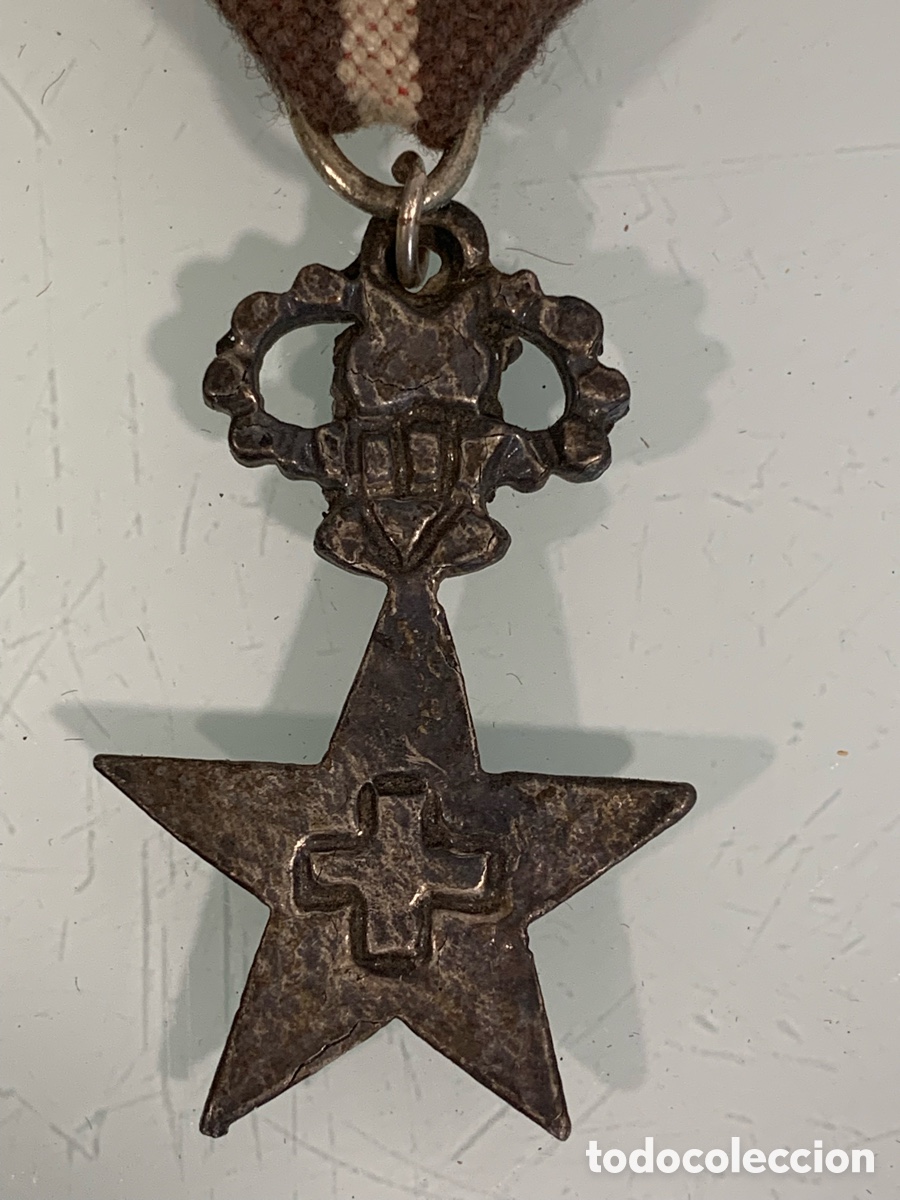 Antig&uuml;edades: 01_ Antigua medalla con cinta - Foto 2
