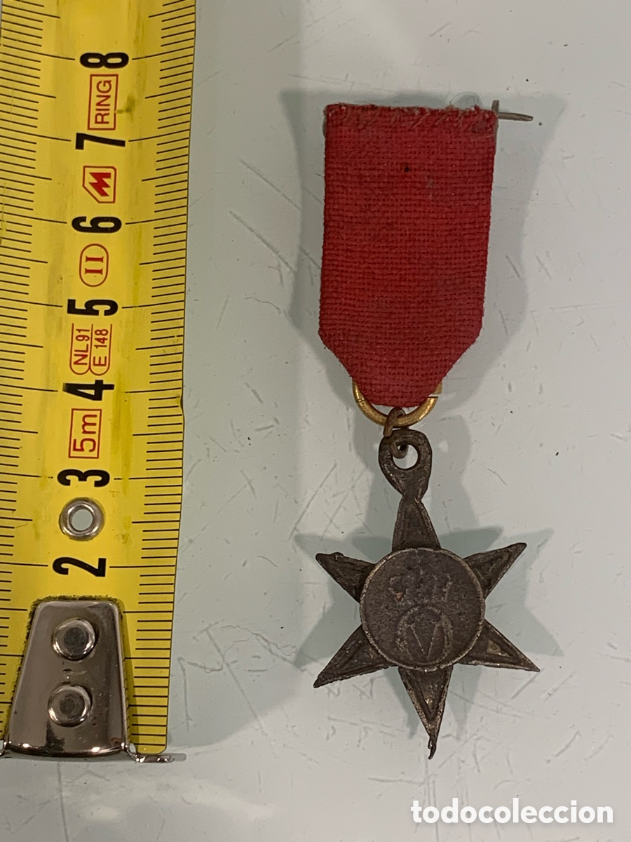 Antig&uuml;edades: 01_Antigua medalla con cinta - Foto 2