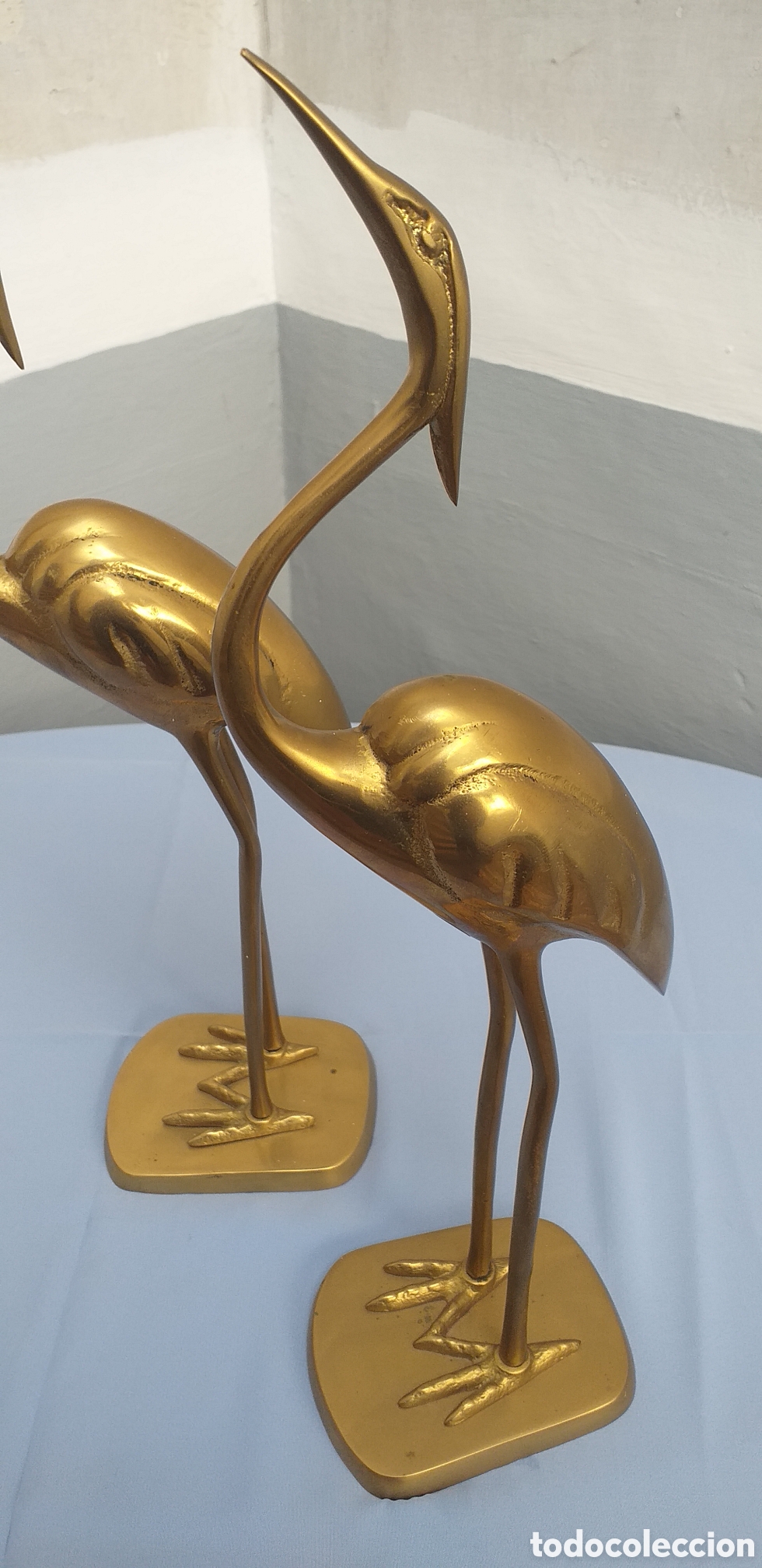 Antig&uuml;edades: PAREJA DE GARZAS DE LAT&Oacute;N - Foto 5