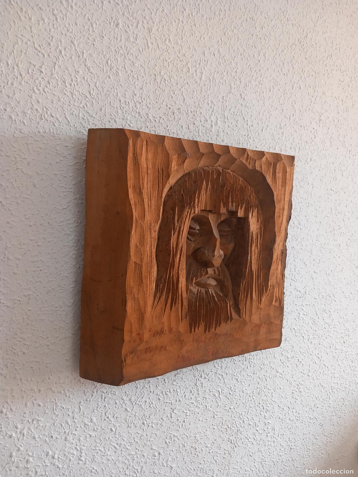 Antig&uuml;edades: TALLA DE MADERA JESUCRISTO - Foto 7