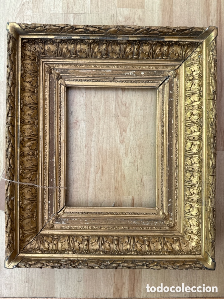 Antig&uuml;edades: Maco dorado del siglo XIX - Foto 1