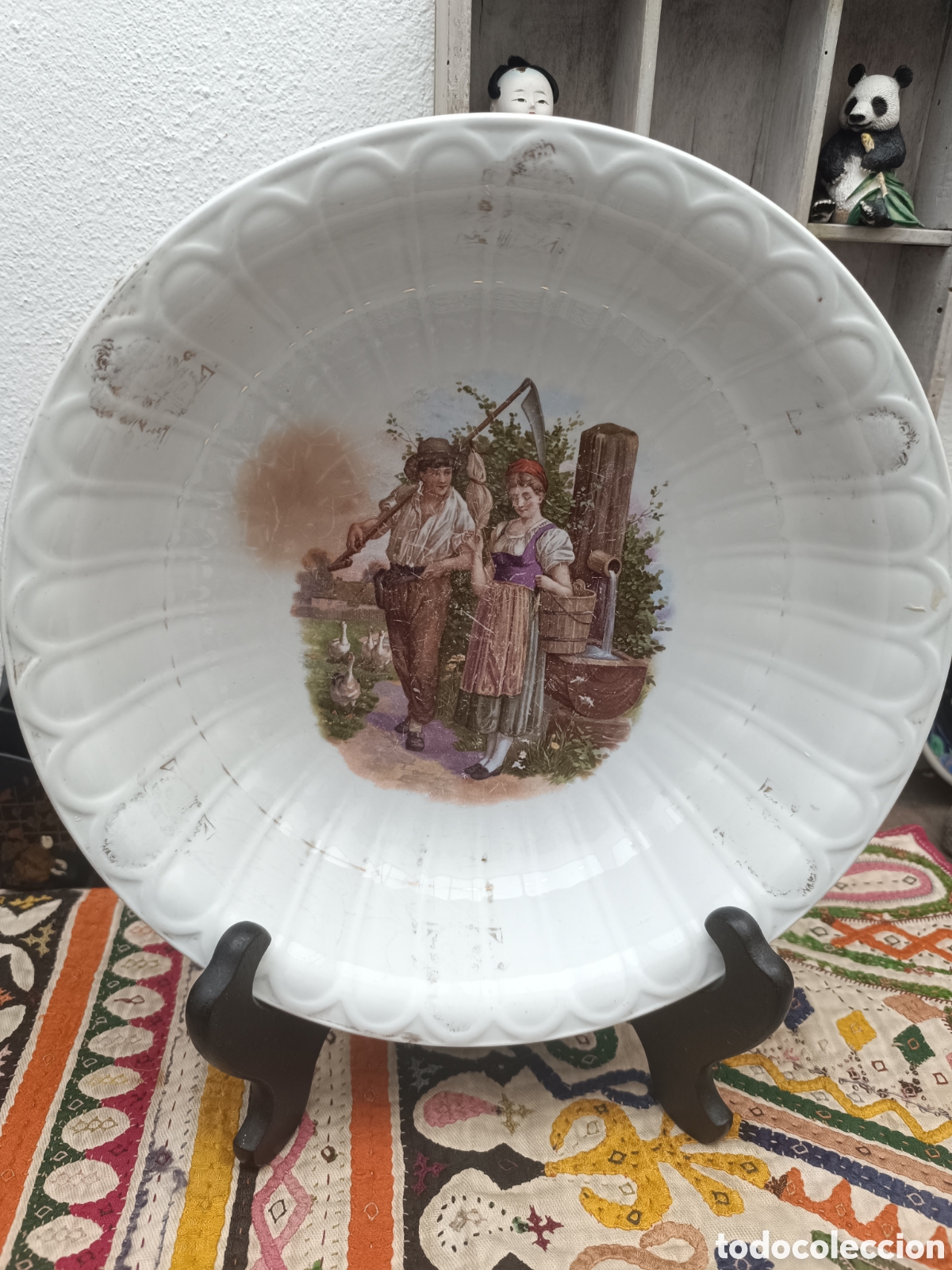 Antig&uuml;edades: Plato cartuja sevilla - Foto 5
