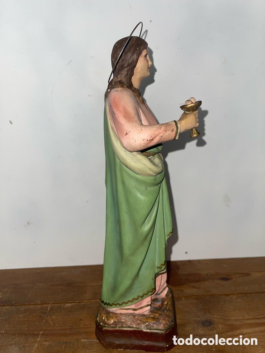Antig&uuml;edades: Figura de Santa Luc&iacute;a - Foto 2