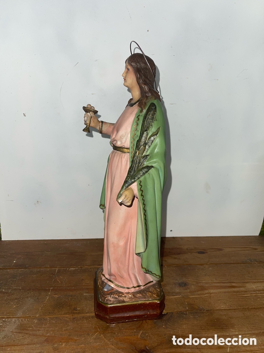Antig&uuml;edades: Figura de Santa Luc&iacute;a - Foto 5