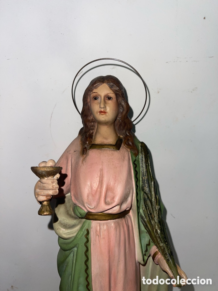 Antig&uuml;edades: Figura de Santa Luc&iacute;a - Foto 6