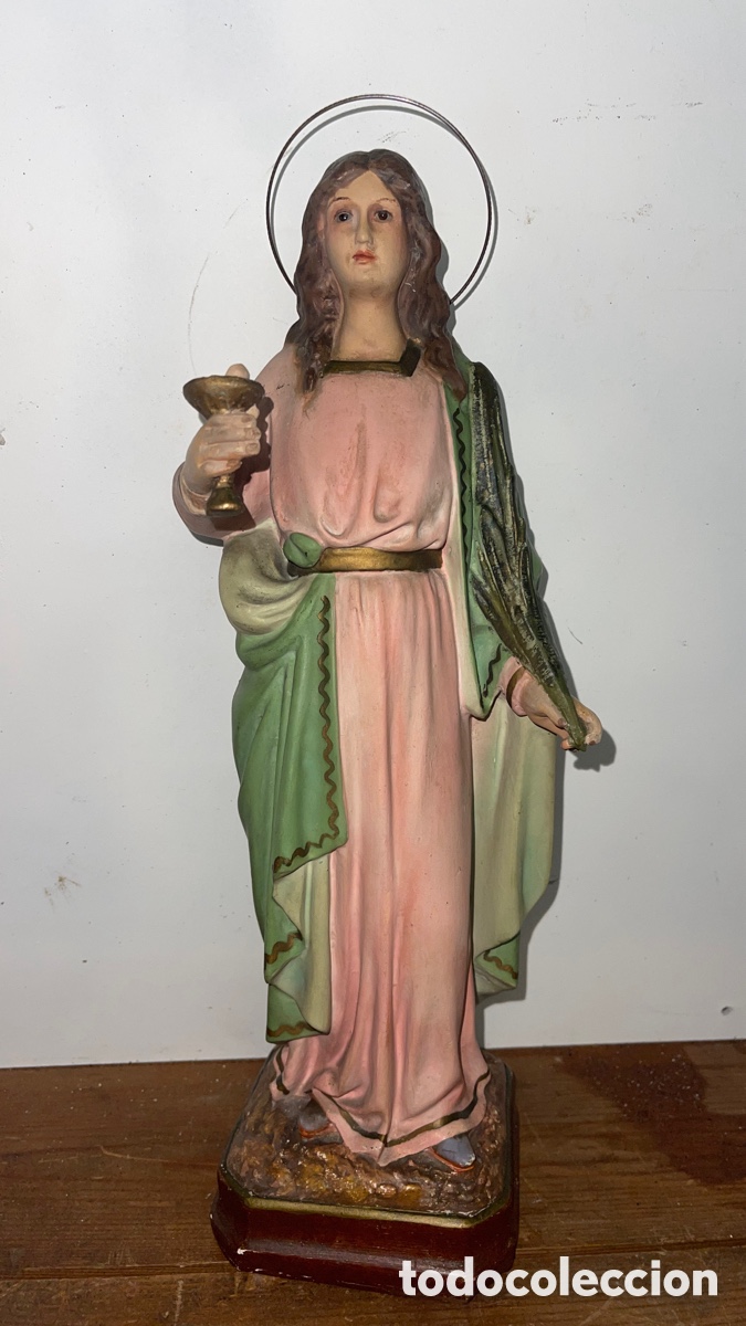 Antig&uuml;edades: Figura de Santa Luc&iacute;a - Foto 1