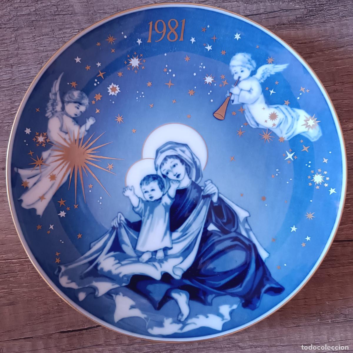 Antig&uuml;edades: PLATO SANTA CLARA NAVIDAD 1981 - Foto 1